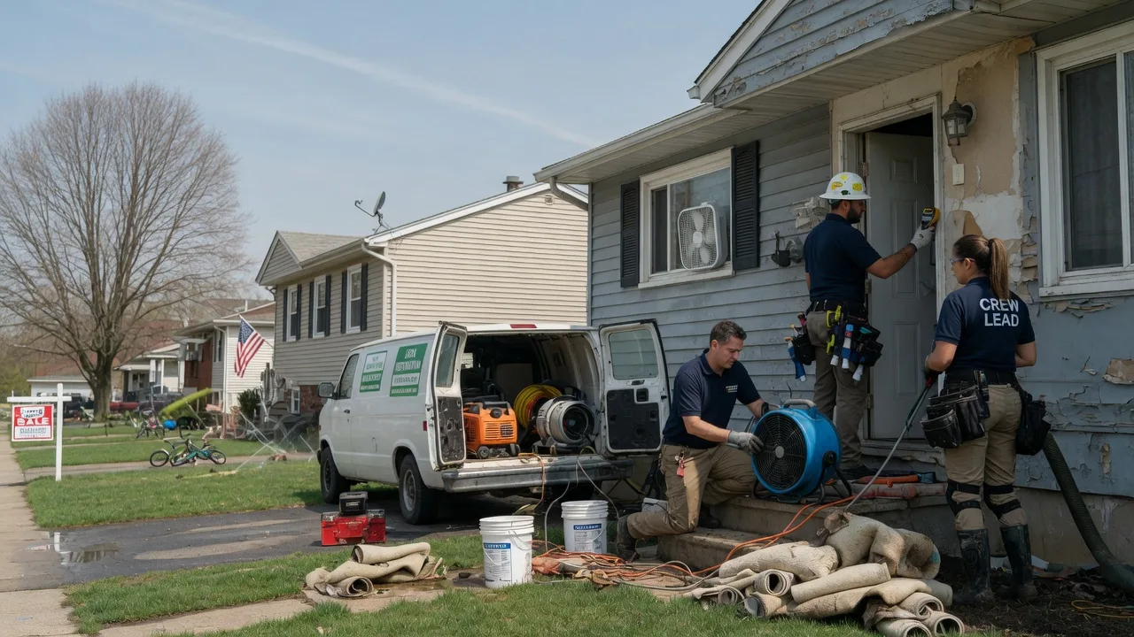 Flood Cleanup in South Solon, OH near me