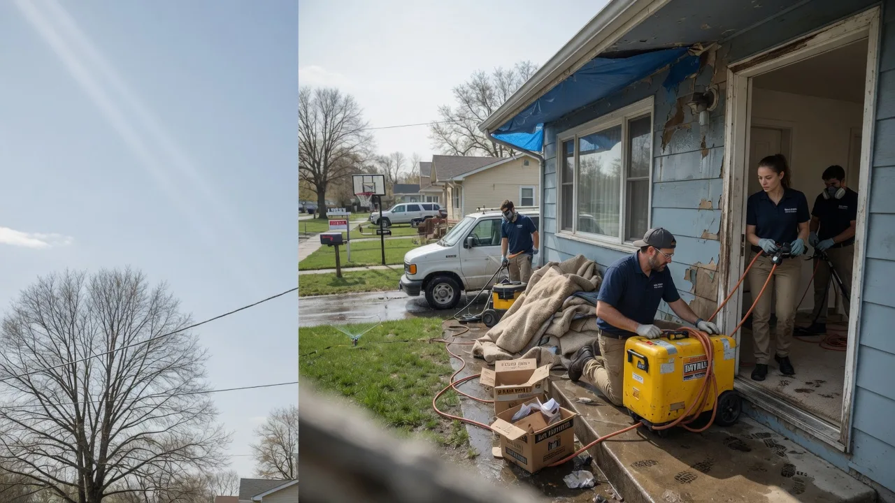 Basement Flood Cleanup in South Solon, OH near me